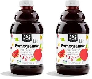 pomegranate juice bottle